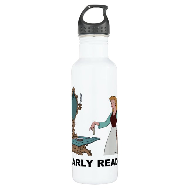 Cinderella | Nearly Ready Stainless Steel Water Bottle (Front)