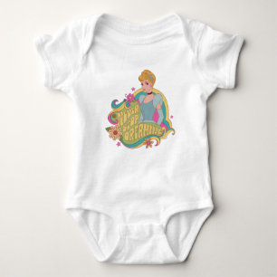 Cinderella   Never Stop Dreaming Baby Bodysuit
