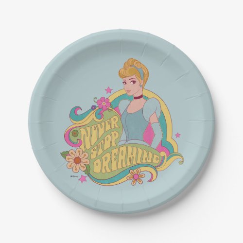 Cinderella  Never Stop Dreaming Paper Plates