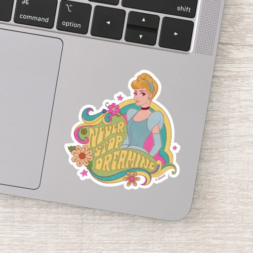 Cinderella  Never Stop Dreaming Sticker