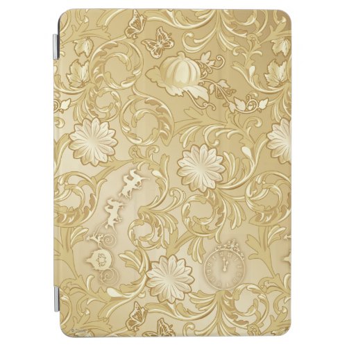 Cinderella Ornate Golden Pattern iPad Air Cover