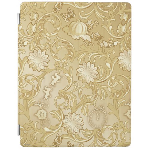 Cinderella Ornate Golden Pattern iPad Smart Cover