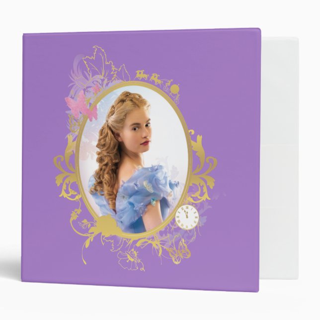 Cinderella Ornately Framed Binder (Front/Inside)