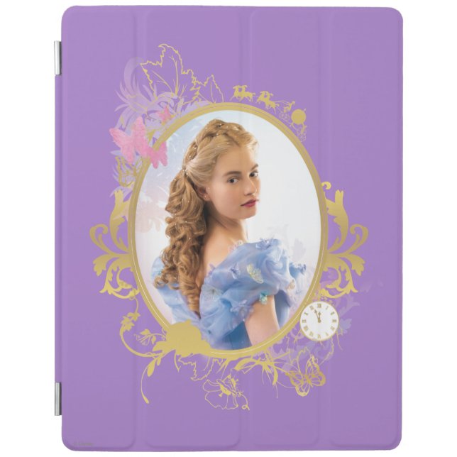 Cinderella Ornately Framed iPad Smart Cover (Front)