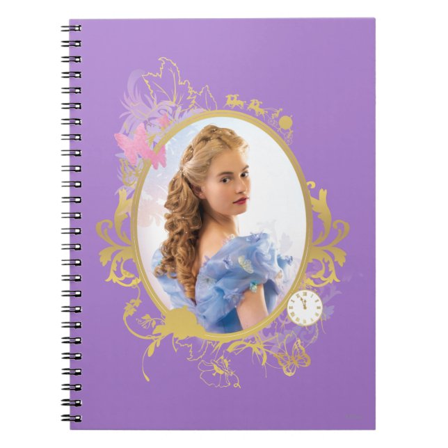 Cinderella Ornately Framed Notebook (Front)