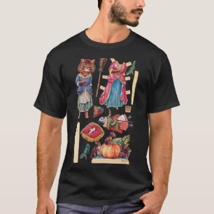 Cinderella, Paper Doll, Louis Wain T-Shirt
