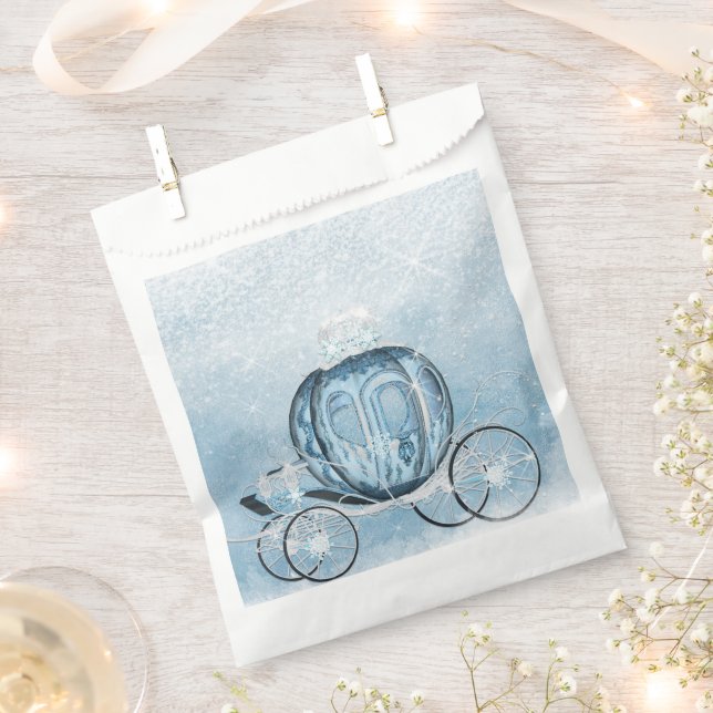Cinderella Party Favor Bag (Clipped)