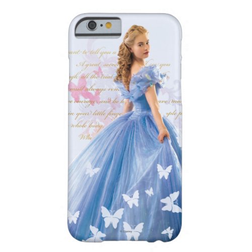 Cinderella Photo With Letter Barely There iPhone 6 Case