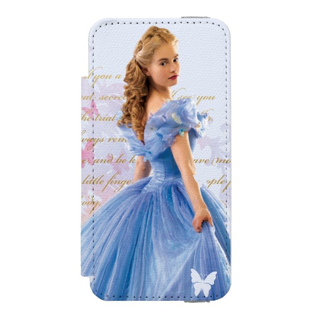 Cinderella Photo With Letter Incipio iPhone Wallet Case (Folio Front)