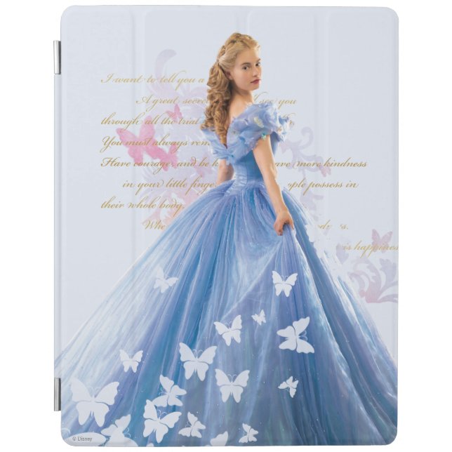 Cinderella Photo With Letter iPad Smart Cover (Front)