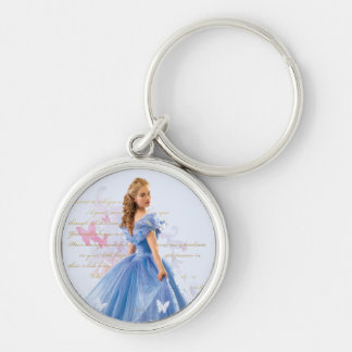 Cinderella Photo With Letter Keychain