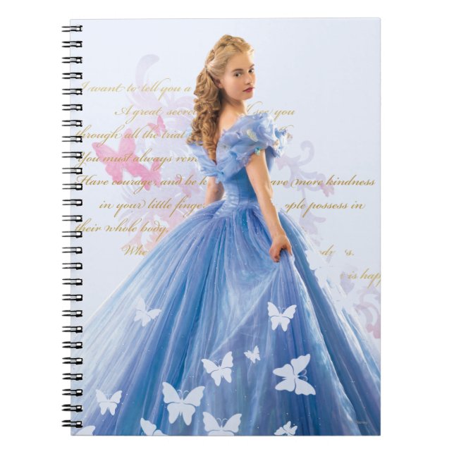 Cinderella Photo With Letter Notebook (Front)