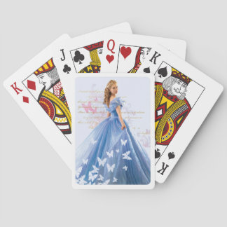 Cinderella Photo With Letter Poker Cards