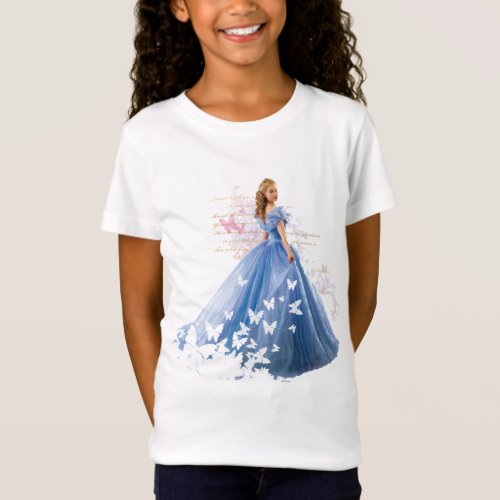 Cinderella Photo With Letter T_Shirt