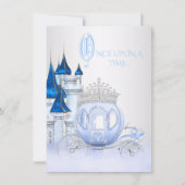 Cinderella Princess Birthday Invitation (Front)