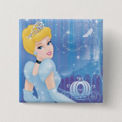Cinderella Princess Button