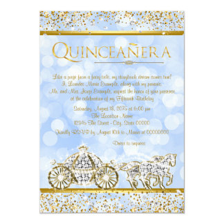 Cinderella Quince Invitations 2