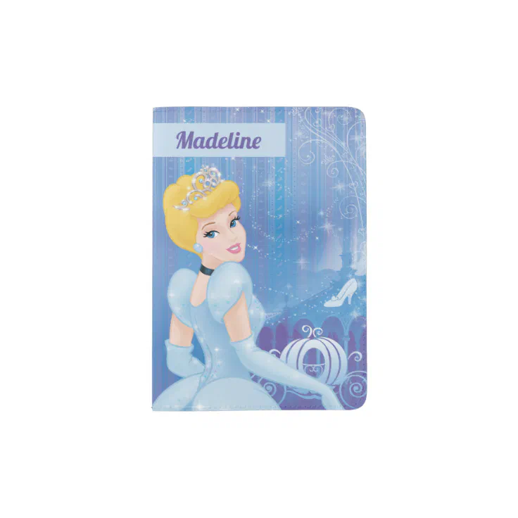 Custom Princess Vinyl Passport Holder Personalized 