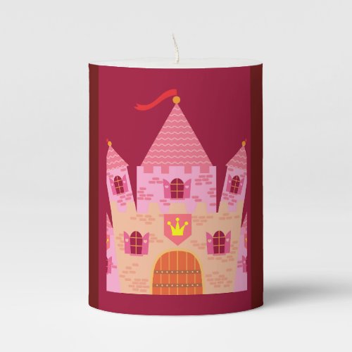 Cinderella princess palace candles 