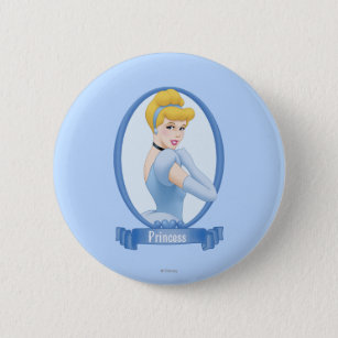 Cinderella Princess Pinback Button