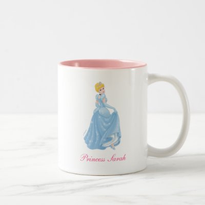 Cinderella Princess Two-Tone Coffee Mug