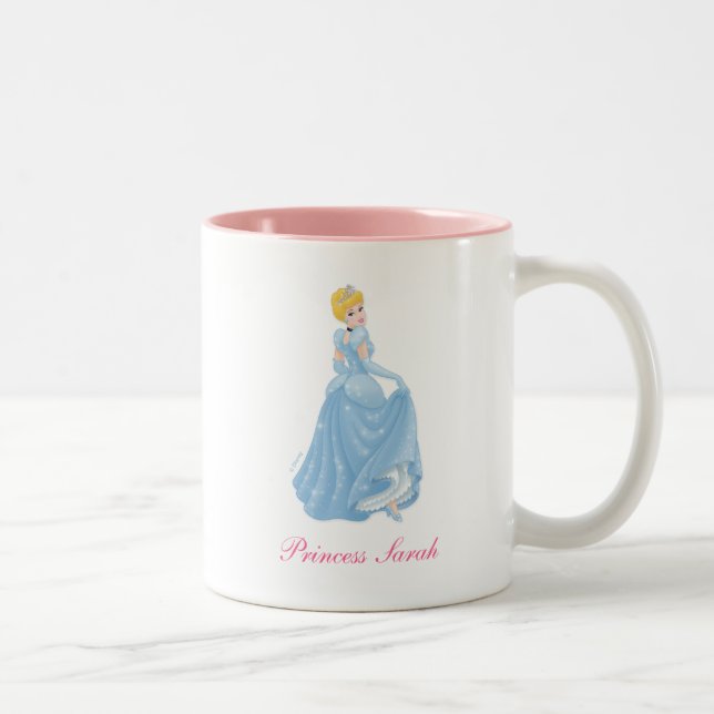 Cinderella Princess Two-Tone Coffee Mug (Right)
