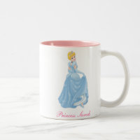 Cinderella Princess Two-Tone Coffee Mug