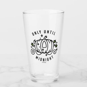 Cinderella Pumpkin Carriage "Only Until Midnight" Glass