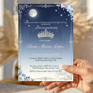 Cinderella quinceanera theme 15th birthday acrylic invitations