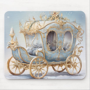  Cinderella’s Magical Coach - Winter Themed Mouse  Pad