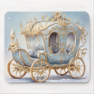  Cinderella’s Magical Coach - Winter Themed Mouse  Pad