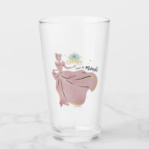 Cinderella Silhouette "Dance 'Til Midnight" Glass
