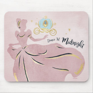 Cinderella Silhouette "Dance 'Til Midnight" Mouse Pad