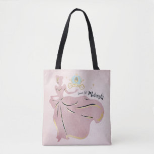 Cinderella Silhouette "Dance 'Til Midnight" Tote Bag