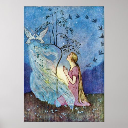 Cinderella Silver and Gold Poster