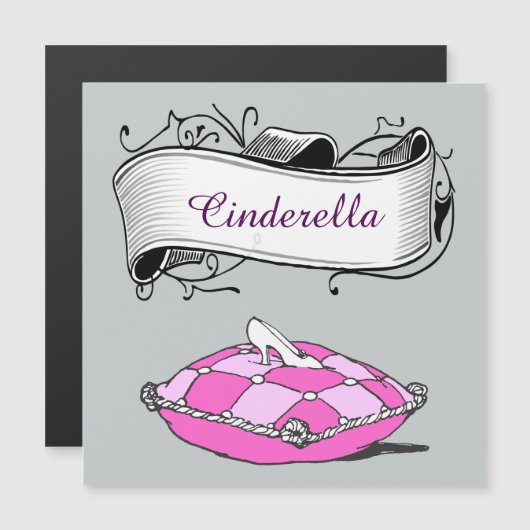 Cinderella Slipper Custom Banner Magnet (Front/Back)