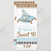 Cinderella Slipper Princess Sweet 16 VIP Party (Front/Back)