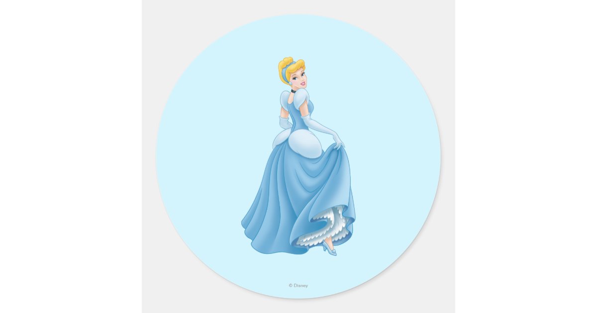 Glass Slipper Sticker Shiny Cinderella Shoe Disney Magic 