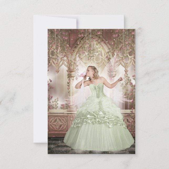 Cinderella Thank You Card (Front)