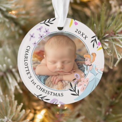 Cinderella &amp; the Animals Photo Ornament