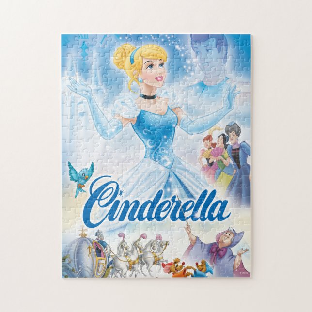 Cinderella Theatrical Collage Jigsaw Puzzle (Vertical)