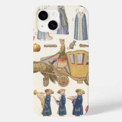 Cinderella Vintage Victorian Paper Doll Toys Case_Mate iPhone 14 Case