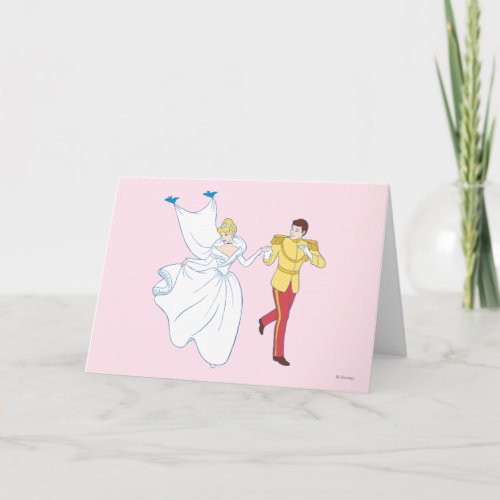 Cinderella Wedding Card