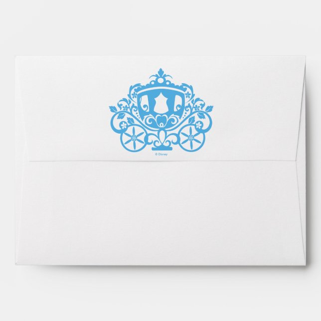 Cinderella Wedding | Carriage Envelope (Back (Top Flap))