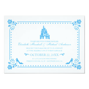 Cinderella Wedding Invitations Zazzle