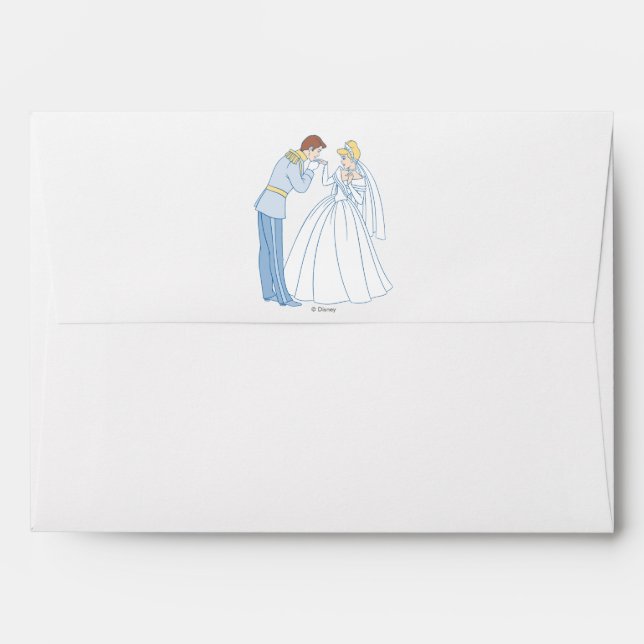 Cinderella Wedding | Classic Envelope (Back (Top Flap))