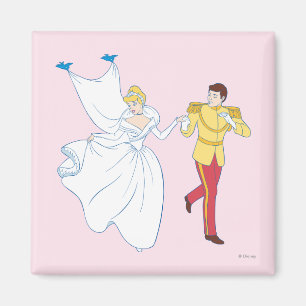 Cinderella Wedding Magnet