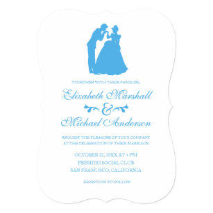 cinderella wedding invitations zazzle