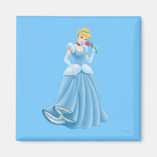 Cinderella with Flower Magnet