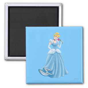 Cinderella with Flower Magnet